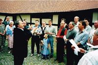 1999 St&auml;ndchen GoldeneHochzeit Robert Burghardt 2
